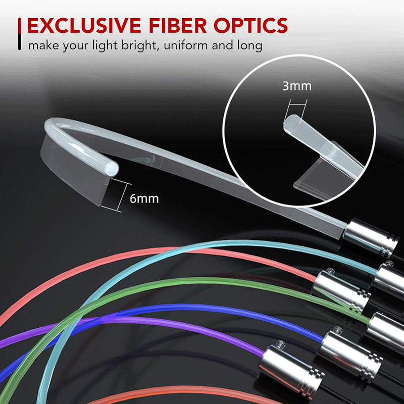  RGB Interior LED Strip Lights with App Controller or  Tesla Model 3 Model Y 