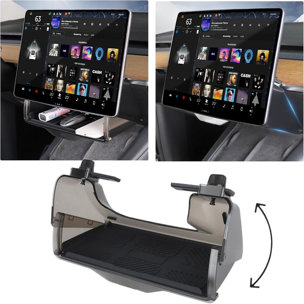 For Tesla Model Y/3 under Screen Storage Shelf Organizer Tray