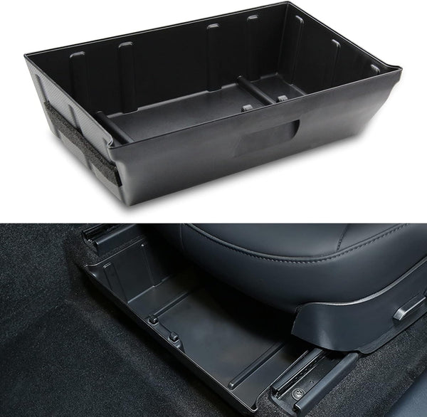 Under Seat Organizer Storage Box Container for Tesla Model Y 