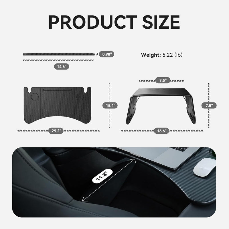 Car Laptop Desk for Tesla Model 3 Model Y 