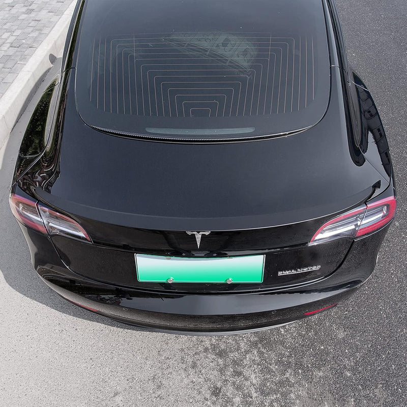 Spoiler Wing Compatible with Tesla Model 3 