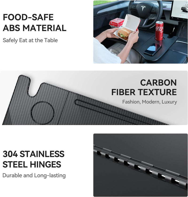 Car Laptop Desk for Tesla Model 3 Model Y 
