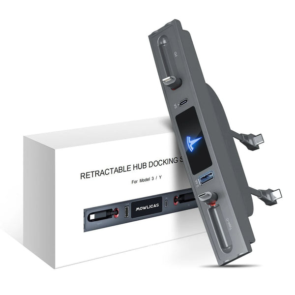 OEM Design for Tesla USB Hub (Silver Gray)