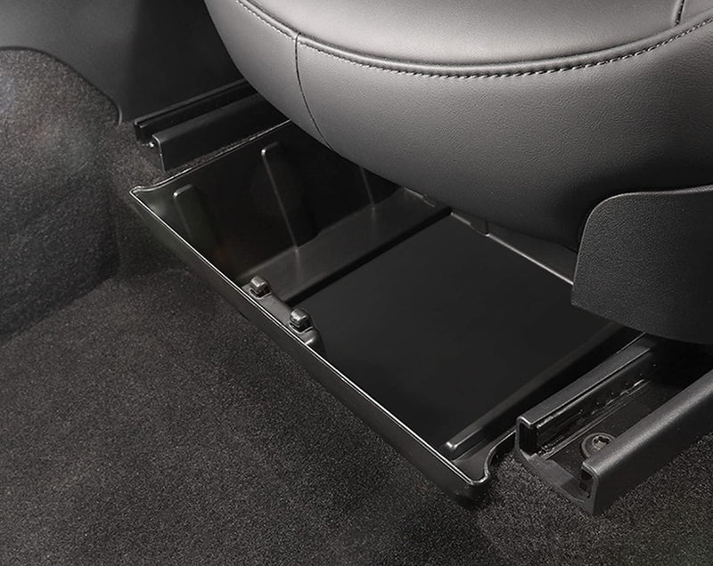 Under Seat Organizer Storage Box Container for Tesla Model Y 